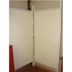 Folding Peg Board Screen
