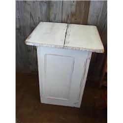 White Painted Primitive Table