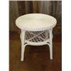 Image 1 : White Wicker Oval Table