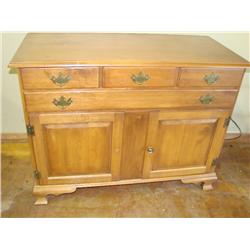 Small Buffet w/Divided Silverware Drawer