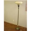 Image 1 : Floor Lamp with Glass Shade