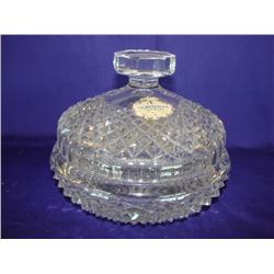 West German Cut Glass Candy Dish