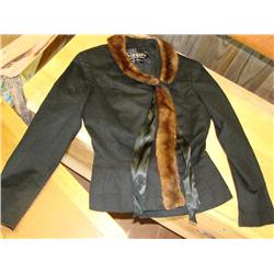 Vintage Fur Collar Jacket