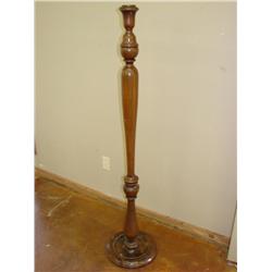 Wood Floor Lamp-needs wiring