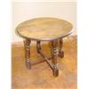 Image 1 : Small Round Solid Oak Top Table
