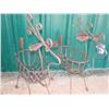 Image 1 : Boy & Girl Wrought Iron Deer Planters
