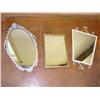 Image 1 : 3 Metal Framed Mirrors