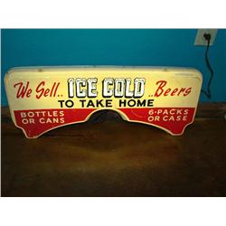 "We Sell…Ice Cold Beer" old sign-works!