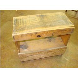 Primitive Wood Bench