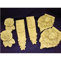 6 Drapery Rod Holders