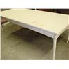 Image 1 : 8 Ft. Long White Painted Partner's Desk