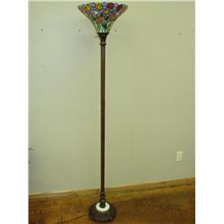 Tulip Stained Glass Floor Lamp