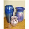Image 1 : 3 Art Glass Vases