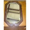 Image 1 : Wood Framed Beveled Mirror