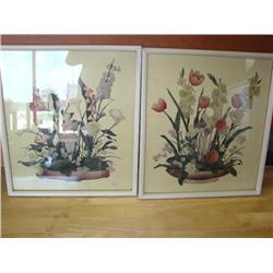 Framed Vintage Florals