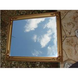Gold Framed Mirror