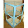 Image 1 : Blue Painted Shelf Unit