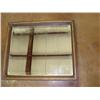 Image 1 : Wood Gold Framed Beveled Mirror