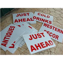 Core Plastic Store Signage