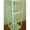Image 1 : 4 Tier Green Painted Display Cube