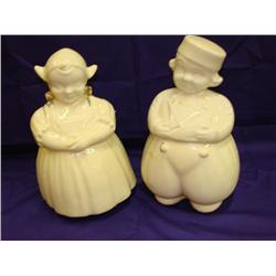 Dutch Boy & Girl Cookie Jar