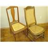 Image 1 : Chair & Rocker-with Cane Seats
