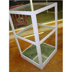 3 Tier Purple/Blue Display Cube