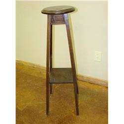 2 Tier Wood Pedestal