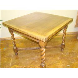 Barley Twist Draw Leaf Table