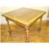 Image 1 : Barley Twist Draw Leaf Table