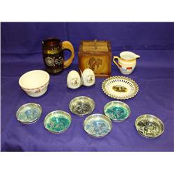 Western Items:Mug, Coasters, Soup Bowl (12 items)