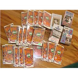 Baseball & World series VCR tapes (24)