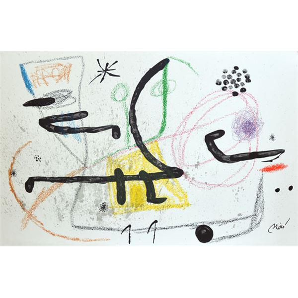 JOAN MIRO Maraval's 9