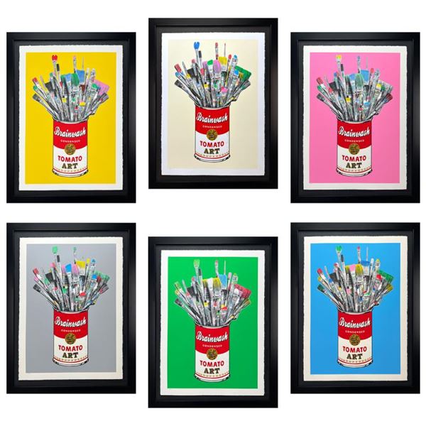 Tomato Pop Matching Set by Mr Brainwash