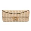 Image 1 : Chanel Tan Quilted Nylon New Travel Line Flap Shoulder Bag