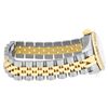 Image 7 : Rolex Ladies 18K Gold And Steel Champagne Index Diamond Bezel Hidden Clasp Datej