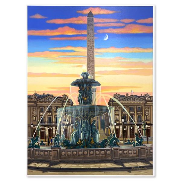 Place de la Concorde (Toujours Paris) by Kondakova Liudmila