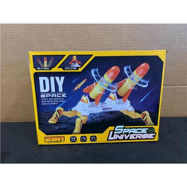 Diy Space Universe Rocket Launcher 2in1