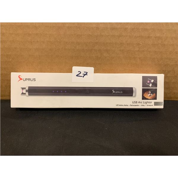 SUPRUS USB Arc Lighter - Rechargeable