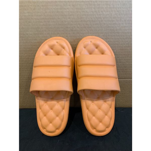 Pillow Slides Sandals  7.5 -8 Oarnge