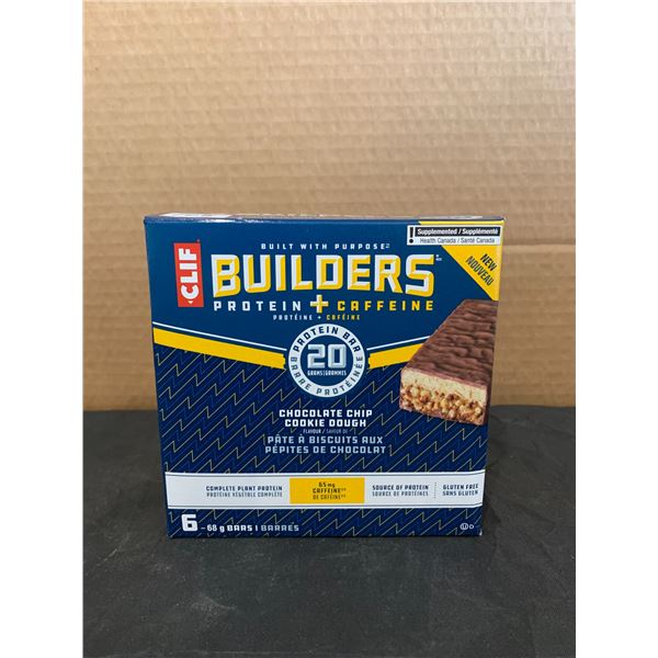 Cliff Builders Caffeine+ Protein Chocolate Chip Cookie Dough