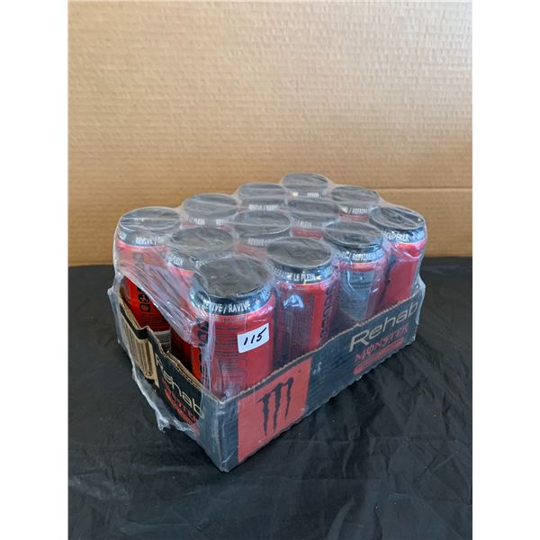 Monster Energy Drinks 12 Pack Strawberry Lemonade