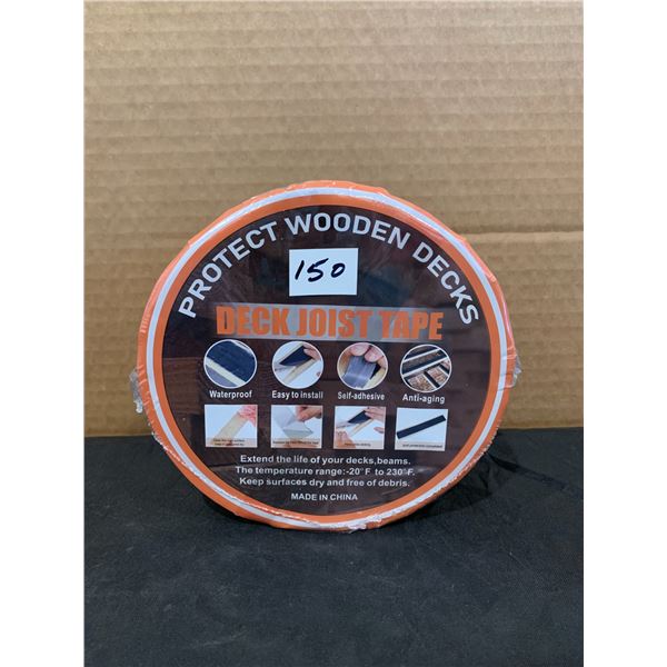 Butyl Deck Joist Tape Protect Wooden Decks - 2 inch by 50 feet