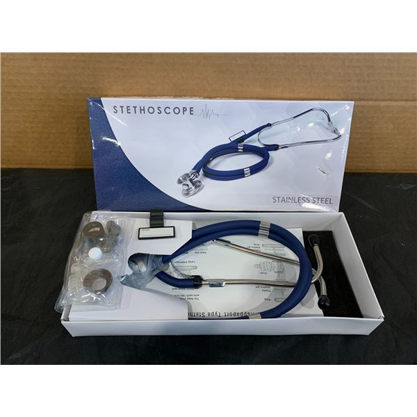 Stethoscope Stainless Steel Adult And Pediatric