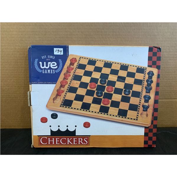 We Games Checkers