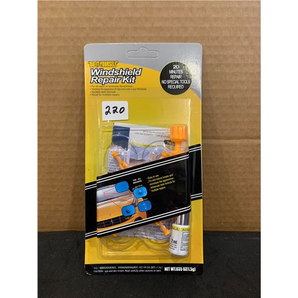 Do-It-Yourself Windshield Repair Kit
