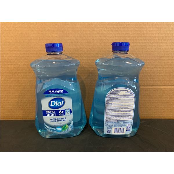 Dial Refill Antibacterial 1.53L Spring Water Scent 2 Pack