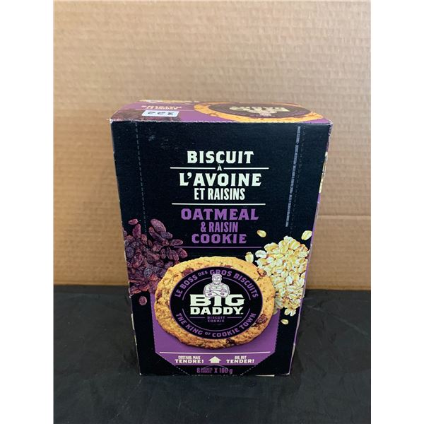 Big Daddy Oatmeal & Raisin Cookies - 8 Cookies