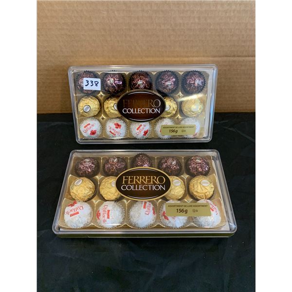Lot of 2 Ferrero Collection Chocolates - 156g