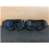 Image 2 : Colorful & Clear - Lot Of 2 Off Road Goggles - Dirtbike/Quad